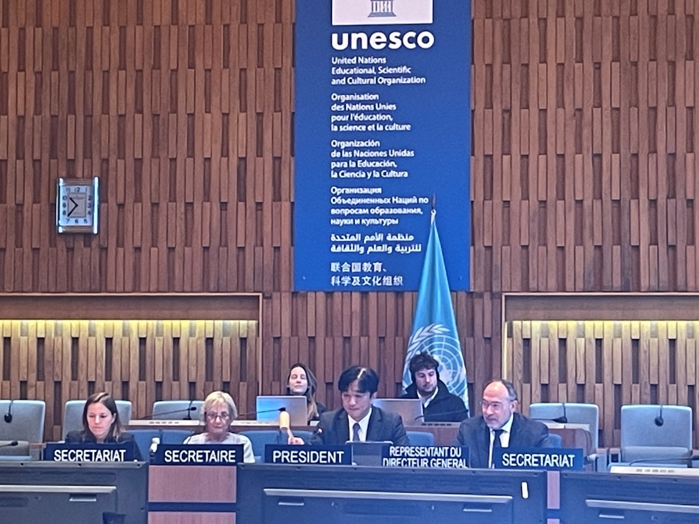 議長を務める加納大使(photo2)