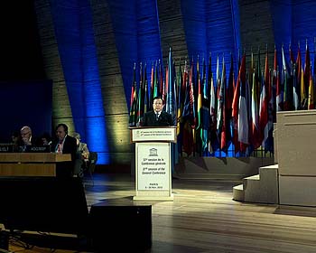 Discours de Monsieur Hao Ping, Président de la 37e session de la Conférence générale