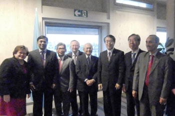 L’ambassadeur Monji et ses homologues de l’ASPAC　