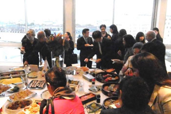 Le stand de sushis