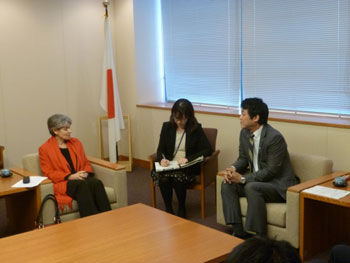 会談の様子 （写真提供：内閣広報室） 