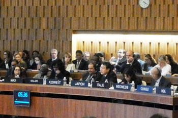 Le discours de l’Ambassadeur Monji