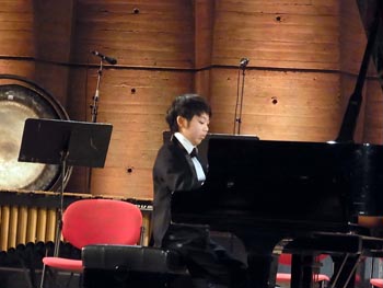 Le jeune prodige Nishimoto Yuya, 11 ans 