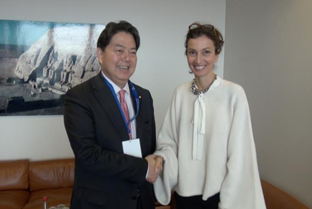 オドレー・アズレー氏との会談