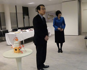 門司大使の新年の挨拶