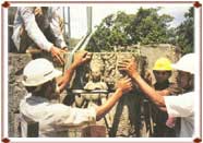 Photo equipe chantier