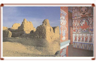 Ruines antiques de la ville de Jiaohe